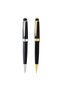 Bailey Light Polished Black Resin with Polished Chrome Appointments Ballpoint Pen - 2