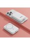 Maglite 10K 10,000mAh Magnetic Wireless Power Bank, 15W Wireless, 22.5W PD Fast Charging, White - 4