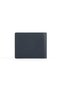 Saffiano Leather 8CC Slim Bifold Wallet - Navy Blue - 3