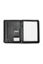 Leather Portfolio with Zipper and Calculator - 3