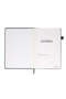 Faroe - A5 PU Hard Cover Notebook with Pen Loop - Black - 2