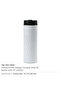 Honeycomb Design SS Bottles, Double Wall with PP Interior 420ml, Black - 4