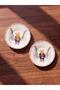 Mixed Bear Teddy Printed 2-Person Porcelain Coffee Cup Set (W6) - 2