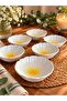 Daisy Patterned Snack Bowl for 6 People, 11.5cm
