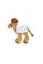 GRS Recycled Camel Plush Toy (En71 tested) - 25cms, White - 2