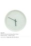 Round Analog Wall Clock Matte Finish White - 3