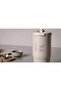Sipora - 600ml Steel Straw Coffee Mug with Non-Slip Grip, Pearl - 3