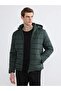 Standard Fit Hooded Men's Puffer Jacket (W6) - 3