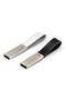 8GB USB with Leather Strap, Black