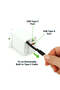 80W GaN Fast Charger Adaptor with Retractable Built-in Type-C Cable - 5