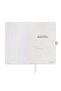 Baron - Expanded A5 Hard Cover Notebook - White - 2