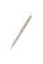 Coventry Polished Chrome with Gold Tone Appointments Ballpoint Pen (Blue Ink), Silver - 2