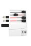 World Travel Adapter MUV USB (Ac) - USB & Type C ports, White - 3
