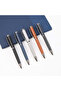 Deluxe Pen - Classy Metal Pen with PU Cover, Dark Gray - 3