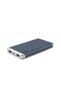Leather Wireless 8,000mAh PU Leather Wireless Power Bank with Dual USB and LED Indicator, Grey - 3