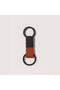 Key Keeper - Elegant PU Leather & Metal Durable Keychain, Gray - 2