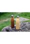 Geyer - Stainless Steel Water Bottle with Wood Print - Yellow