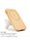 Bamboo Wireless Car Charger 15W Fast Charging & Type C - 4