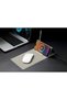 Blace - Recycled PU 15W Wireless Mousepad & Desk Organizer - Grey - 7