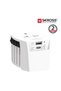 World Travel Adapter MUV USB (Ac) - USB & Type C ports, White