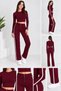 Striped Sports Suit - 2
