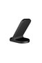 Basel - Recycled 10W Wireless Charger Phone Stand - Black - 3