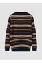 Timeless Clothing & Timeless Choices Zero Roba Collar Embroidered Men's Knitwear Sweater - 6