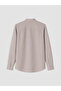 Esvab • Modern & Distinctive Standard Fit Striped Gabardine Men's Shirt - 6