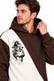 New Design Special Combination Men's Hooded Sweatshirt - 2