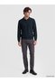 Quality Pieces from Çelebi Store Devrik Roba Collar Men's Knitwear Sweater - 3