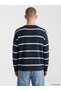 Quality Pieces from Çelebi Store Striped Men's Knitwear Sweater - 5