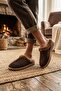 Men's Slippers Luxury Full Fur Inside Comfortable Groom Business Office Home Slippers - 3