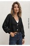 Women's Casual Crop Knitwear Cardigan - 3