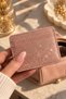Pink Glittery Women's Card Holder Wallet – Shiny, Stylish, Slim, Multi-Compartment Card Holder - 3