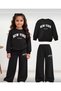 Girls' Cycling-Collar Sweet Baggy Bottom 2-Piece Set - 3