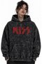 Kiss Rock Metal Music Band Printed Unisex Oversize Washable Hoodie Sweatshirt - 2