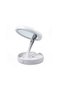 Foldable double-sided LED illuminated mirror, magnifying effect, - 4