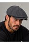 Deep fishbone winter beanie hat british style beanie hat with elastic back