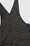 Baby Boy Brown Salopet with Straps and Pockets - 3