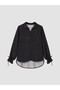 Two Mt Shop Quality Lcw Grace Black Polka Dot Women's Shirt - 5