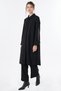 Suede Tunic with Embroidery Detail in Black - 3