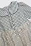 Baby Girl Patterned Green Tulle Dress - 3