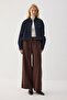 Elastic Waist Palazzo Pants - 2