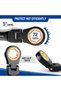 WORKPRO 8-Piece Stubby Ratcheting Wrench Set, Metric 8-17 mm Flex Head - 5