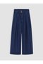 Indigo Pocket Wideleg Jeans - 3