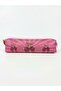 Disco Cherry Patterned Zippered Pen Holder - Single Compartment Pen Holder Pencil Case