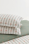Keeva 100% Cotton Double Duvet Cover Set - Khaki - 5