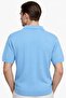 Men's Polo Neck Summer Knitwear T-Shirt - 4