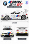 Die Cast Bmw Z4 Gt Metal Model Car 21 cm – 1:24 Scale Pull-Back, Openable Doors and Hood Racing Car - 3