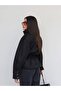 Suede Waist Drawstring Jacket - 4